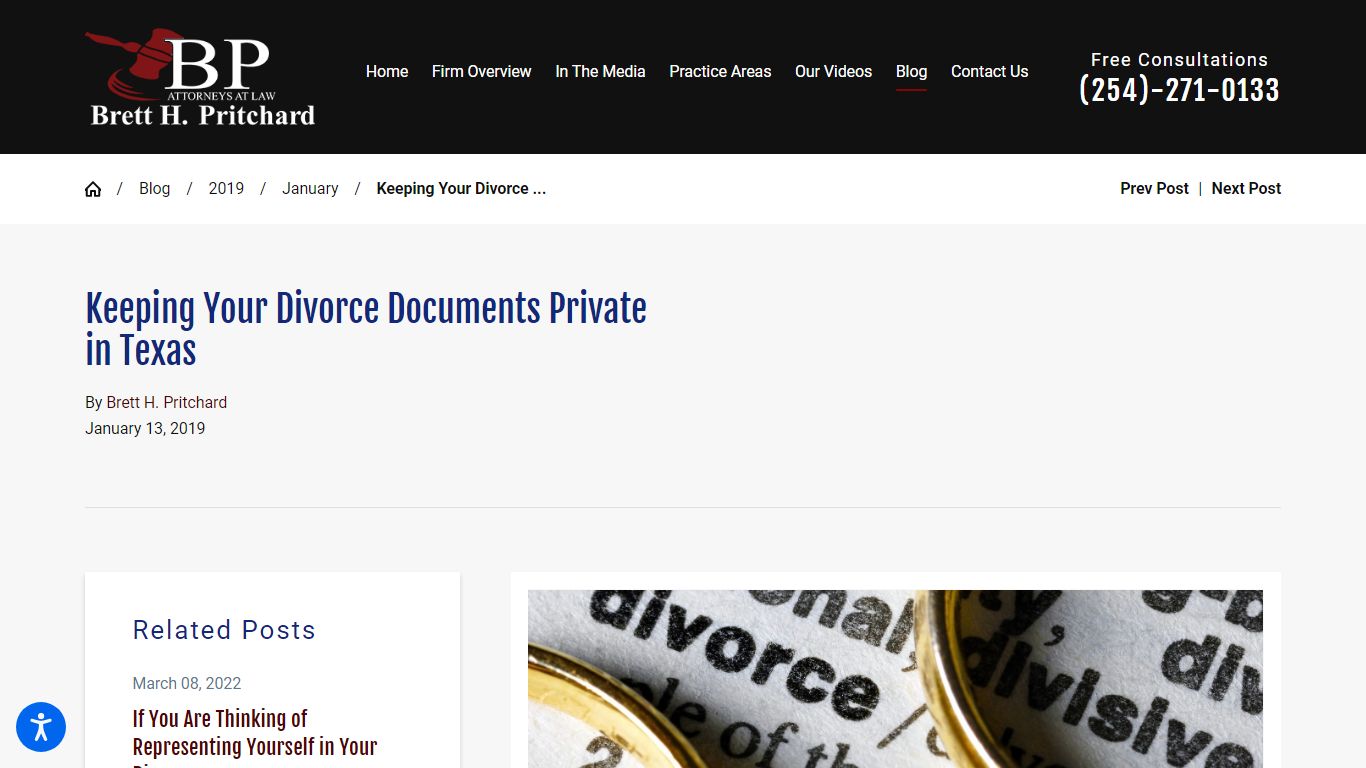 Can I Seal My Divorce Records? | Law Office Of Brett H. Pritchard